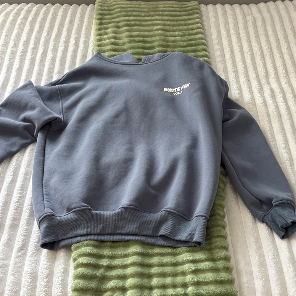 White Fox Boutique Slate Hoodie